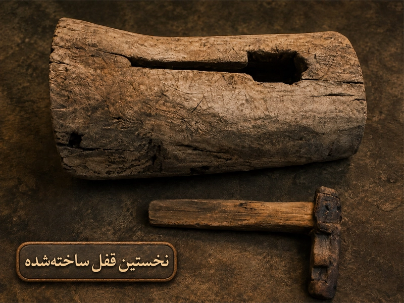 اولین قفل جهان ساخته شده
